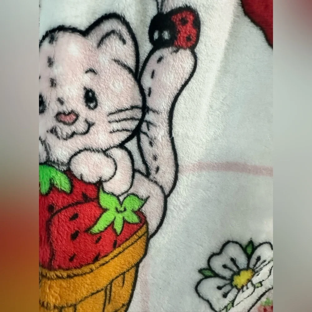 Strawberry Shortcake Blanket🍓